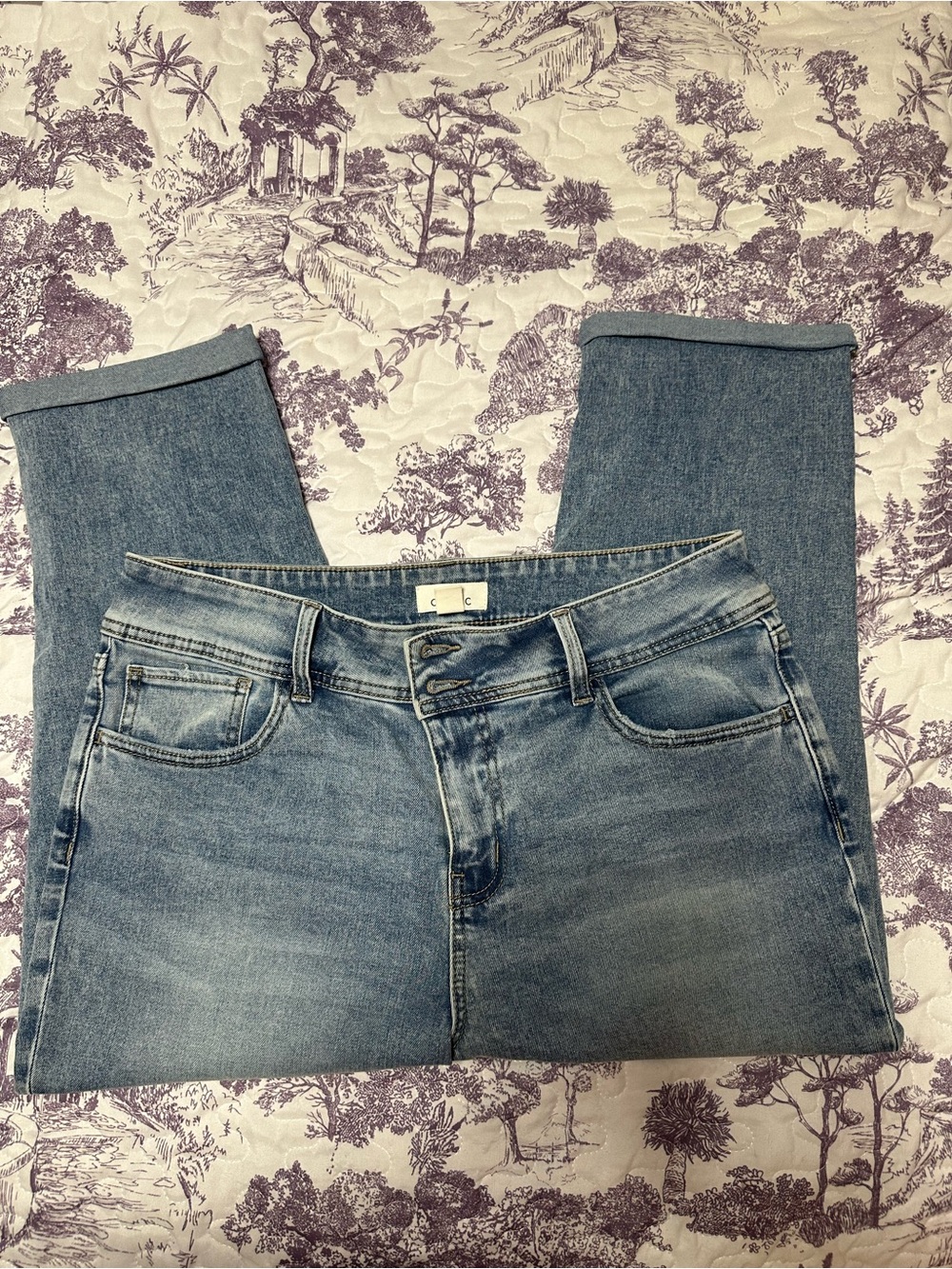 Maurices M Jeans Size 14 Midrise Capri